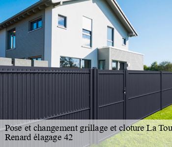 Pose et changement grillage et cloture la-tourette-42380 Renard élagage 42